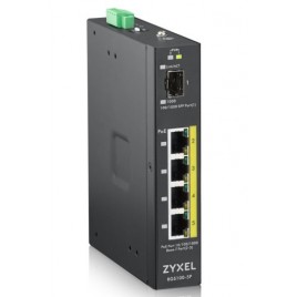 Zyxel RGS100 5P No administrado L2 Gigabit Ethernet 10 100 1000 Energia sobre Ethernet PoE Negro