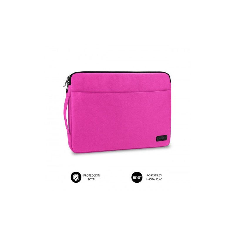 SUBBLIM Funda Ordenador Urban Laptop Sleeve 156 Pink