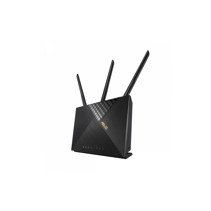 ASUS 4G AX56 router inalambrico Gigabit Ethernet Doble banda 24 GHz 5 GHz 3G Negro