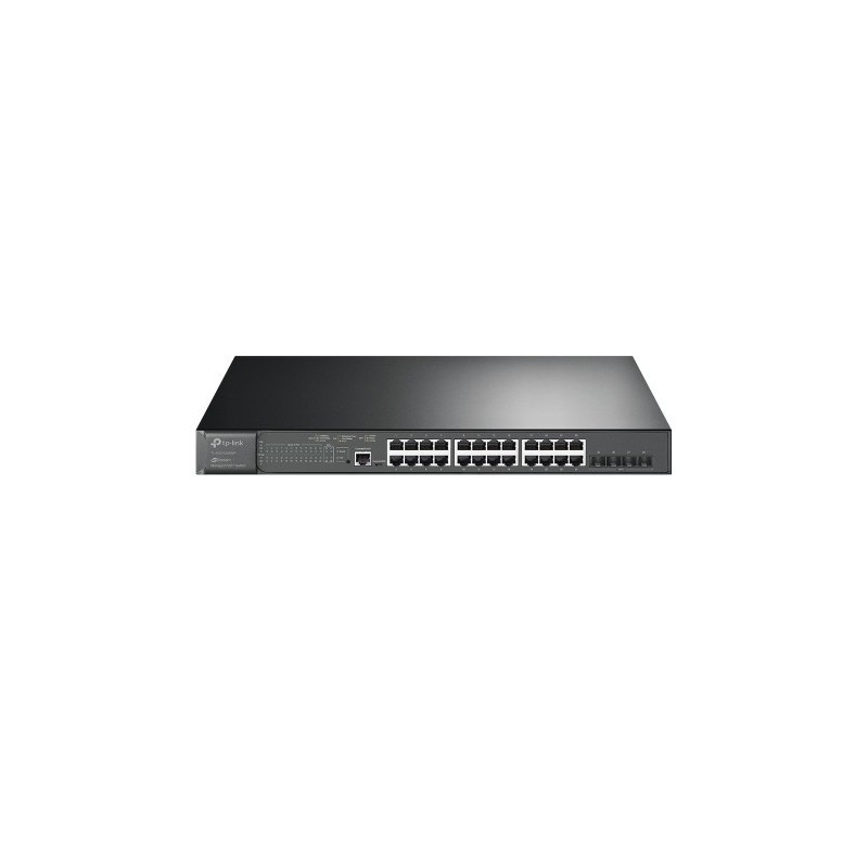 TP LINK TL SG3428XMP switch Gestionado L2 Gigabit Ethernet 10 100 1000 Energia sobre Ethernet PoE Negro