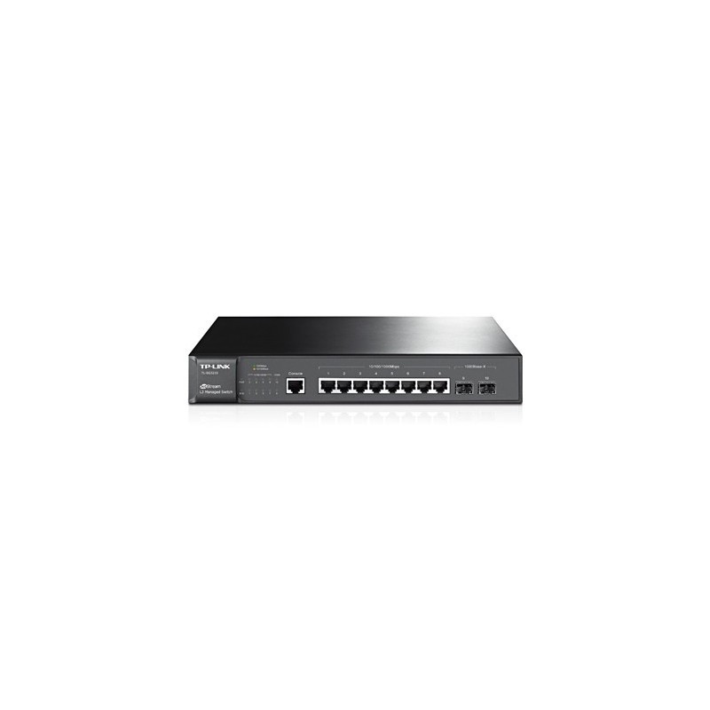 TP LINK SWITCH ADMINISTRADO JETSTREAM 8 PUERTOS GIGABIT L2 2 RANURAS SFP OMADA SDN CONTROLLER