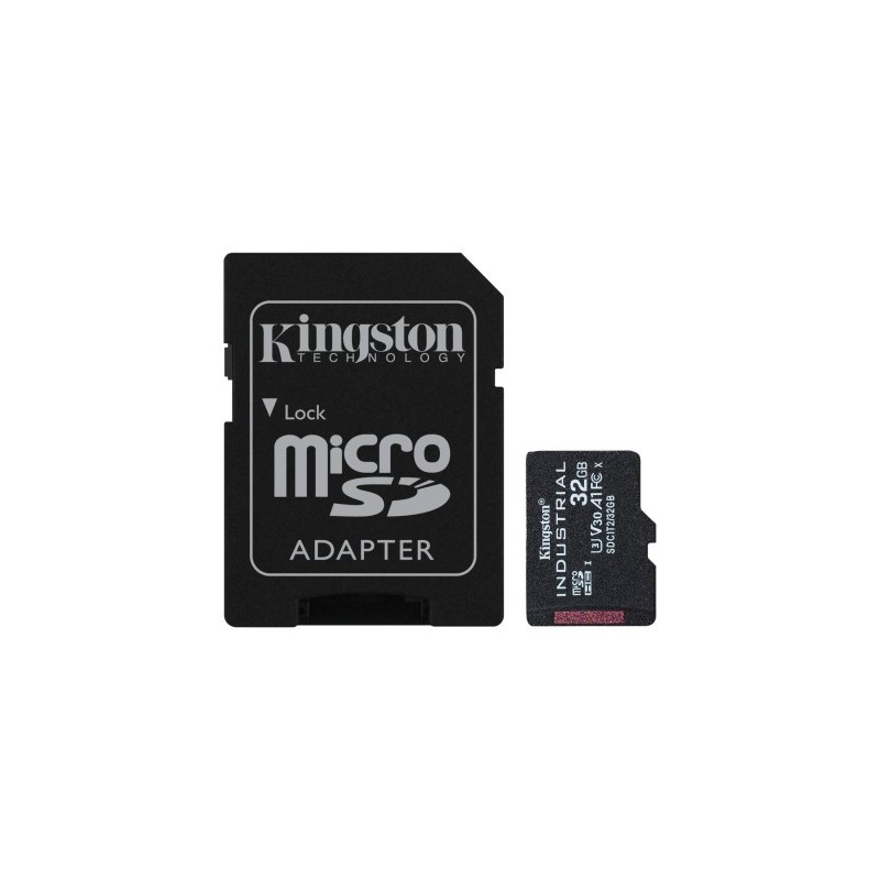 Kingston Technology Industrial 32 GB MiniSDHC UHS I Clase 10