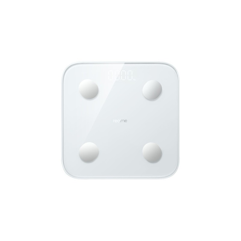 realme Smart Scale Rectangulo Blanco Bascula personal electronica