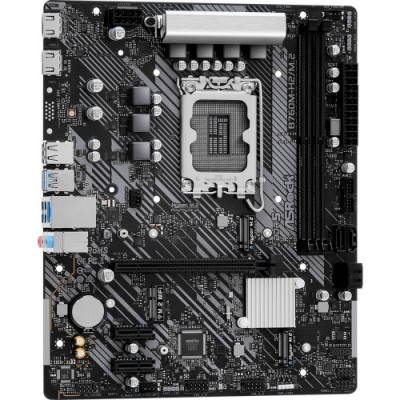 PLACA ASROCK B760M H2 M2INTEL1700B7602DDR596GBHDMIDP4SATA2M25USB 321USB CGBLANMATX