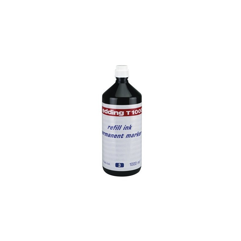 Edding T 1000 recambio para marcador Azul 1000 ml 1 piezas