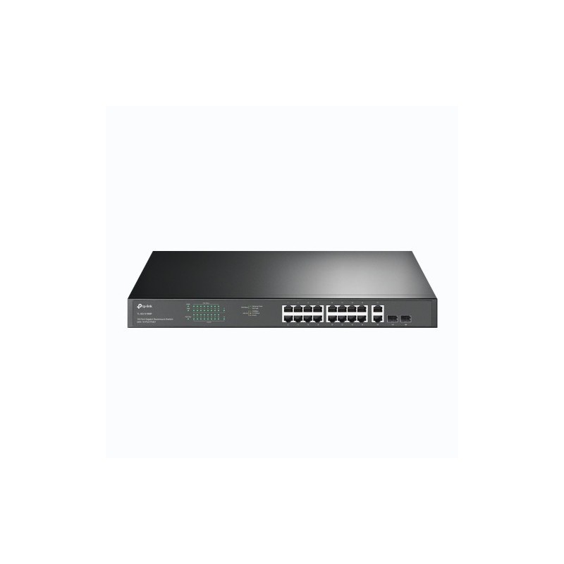 TP LINK TL SG1218MP switch Gigabit Ethernet 10 100 1000 Energia sobre Ethernet PoE Negro