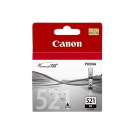 Canon CLI 521 BK cartucho de tinta 1 piezas Original Negro