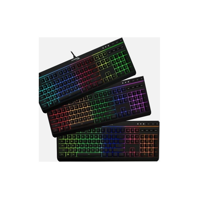 HP HyperX Alloy Core RGB teclado USB Espanol Negro