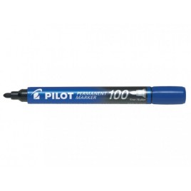 MARCADOR PERMANENTE PUNTA CONICA SCA 100 AZUL PILOT SCA 100 L