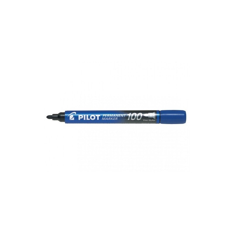 MARCADOR PERMANENTE PUNTA CONICA SCA 100 AZUL PILOT SCA 100 L