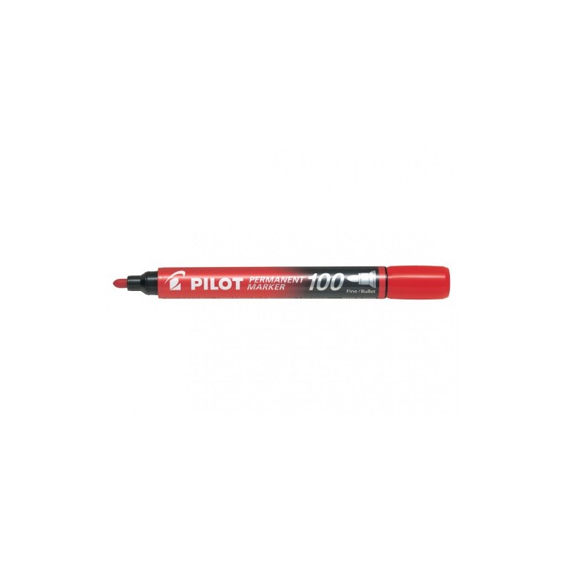 MARCADOR PERMANENTE PUNTA CONICA SCA 100 ROJO PILOT SCA 100 R