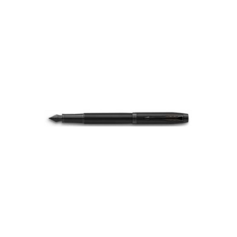 PLUMA IM CUERPO NEGRO MATE ADORNOS NEGROS MEDIUM PARKER 2127742