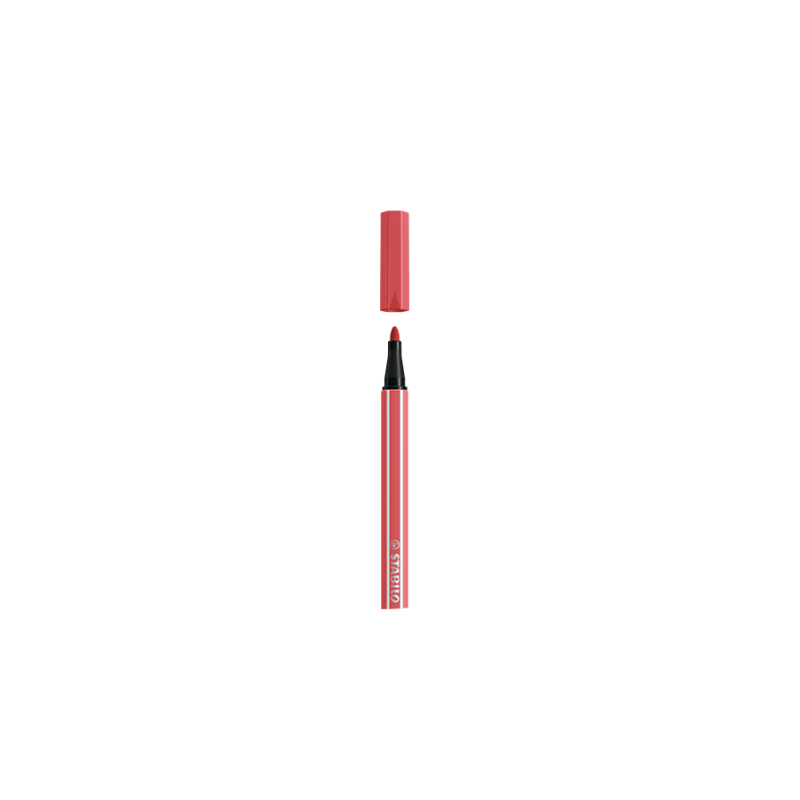 ROTULADOR PUNTA FIBRA MEDIA 1MM PEN 68 ROJO oXIDO STABILO 68 47