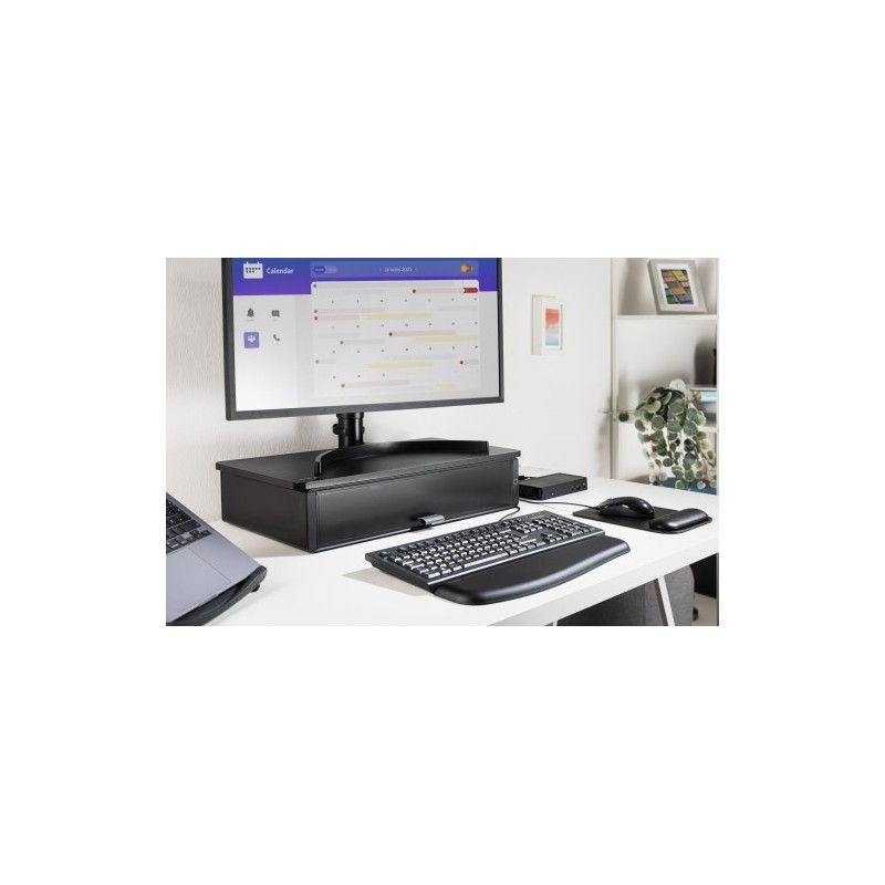 Kensington Soporte Elevador para monitor UVStand con compartimento de desinfeccion UVC