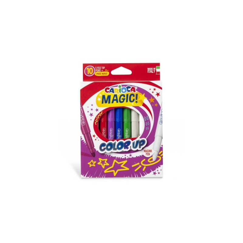 CAJA 10 ROTULADORES MaGICOS COLOR UP CARIOCA 43181