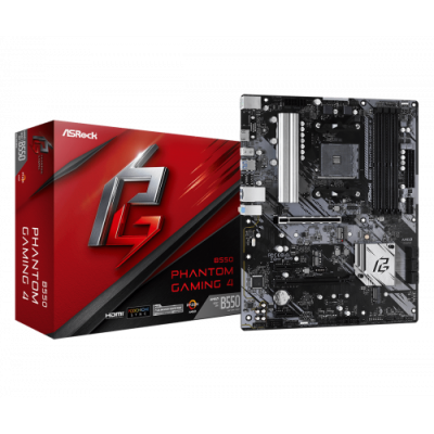 Asrock B550 Phantom Gaming 4 AMD B550 Zocalo AM4 ATX