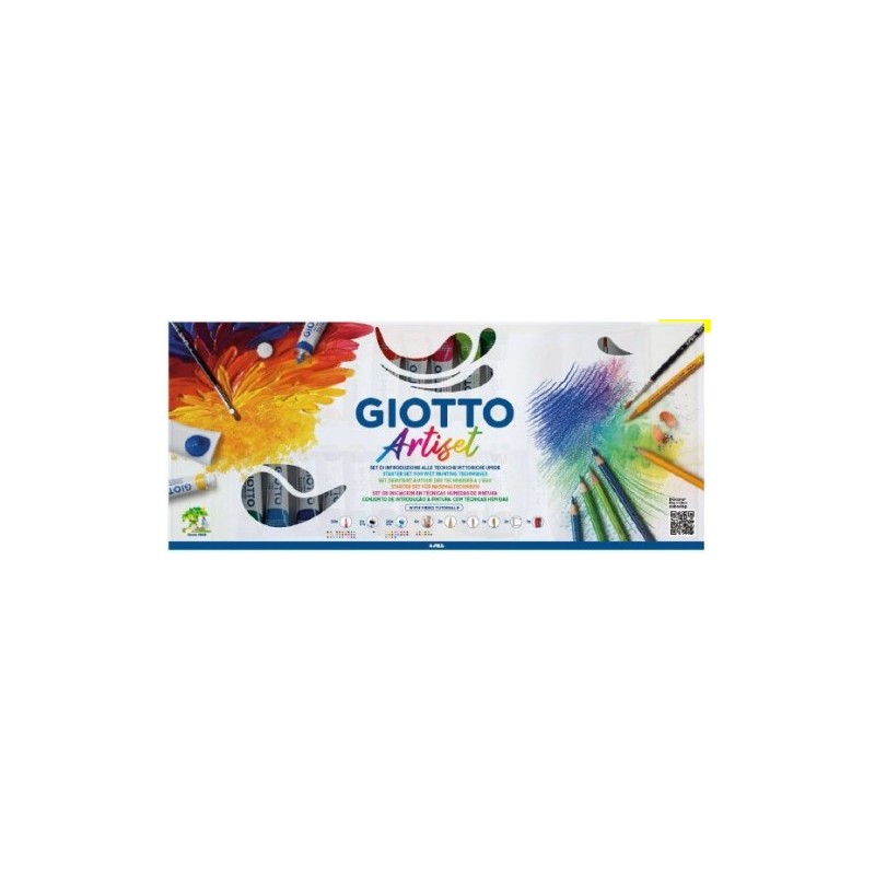 SET DE INTRODUCCION TODAS LAS TECNICAS DEL ARTISTA ARTISET GIOTTO F270200