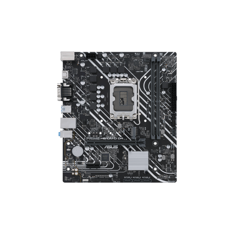 PLACA ASUS PRIME H610M D D4INTEL1700H6102DDR4MATX