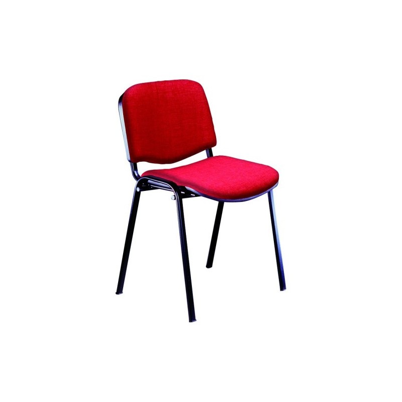 SILLA CONFIDENTE RODANO TAPIZADA ROJA UNISIT D5S ER