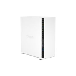 QNAP TS 233 servidor barebone Mini Tower Blanco