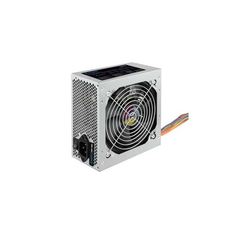 TooQ TQAPOLO 500SP unidad de fuente de alimentacion 500 W 204 pin ATX ATX Plata