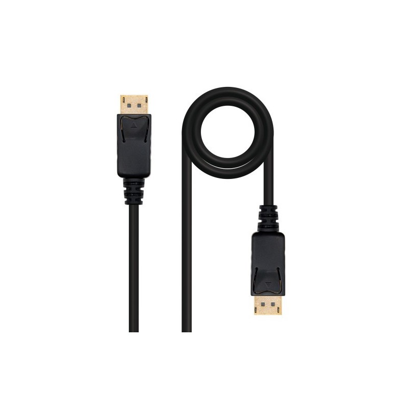 Nanocable Cable DisplayPort DP M DP M Negro 15 m