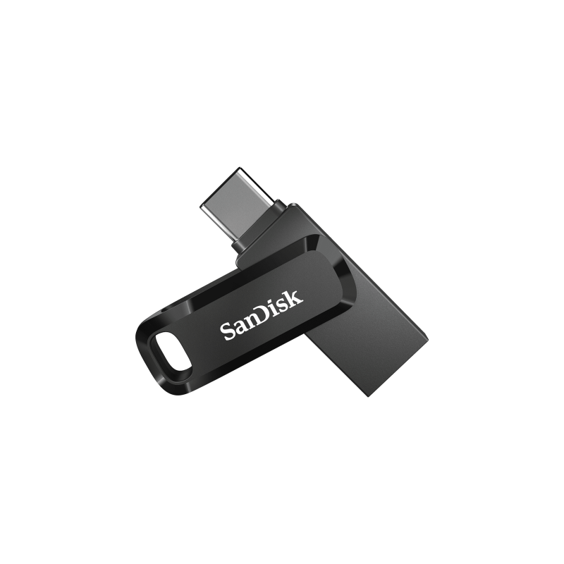 SanDisk Ultra Dual Drive Go unidad flash USB 32 GB USB Type A USB Type C 32 Gen 1 31 Gen 1 Negro