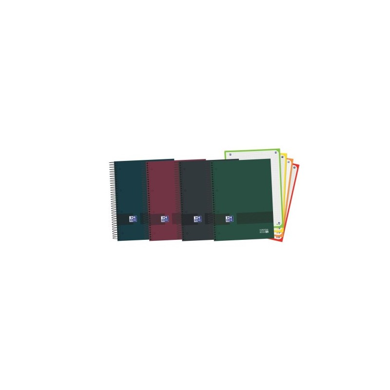 CUADERNO OXFORD YOU EUROPEANBOOK 4 MULTI A5 TEXTRADURA 120H 5X5 COLORES SURTIDO NEUTROS OXFORD 400159033