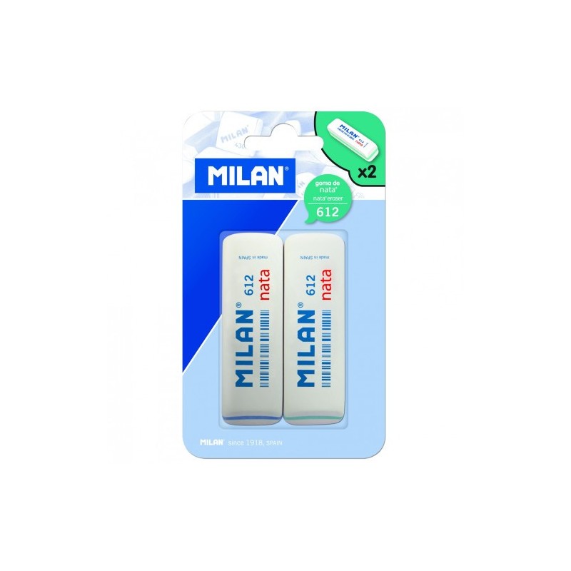 BLiSTER 2 GOMAS NATAR 612 BISELADAS MILAN BPM9208