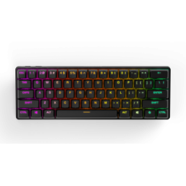 Steelseries Apex Pro Mini Wireless teclado USB RF Wireless Bluetooth QWERTY Ingles de EE UU Negro