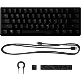 HP HyperX Alloy Origins 60 teclado USB QWERTY Ingles de EE UU Negro