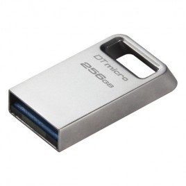 Kingston Technology DataTraveler Micro unidad flash USB 256 GB USB tipo A 32 Gen 1 31 Gen 1 Plata