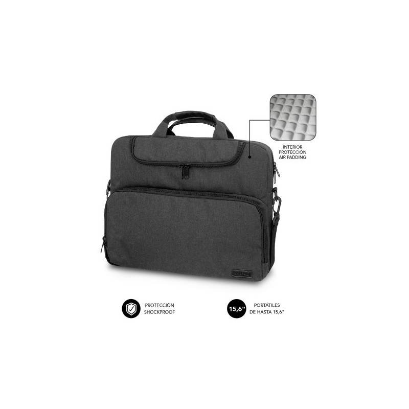 AIR PADDING LAPTOP BAG 156 DARK GREY