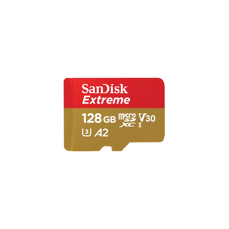 SanDisk Extreme 128 GB MicroSDXC UHS I Clase 10