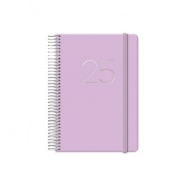 AGENDA 2025 GLOSS DiA PaGINA 125 X 18 CM MORADO DOHE 12574 25