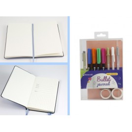 SET LIBRETA BULLET SOFT ROTULADORES PINCEL Y BOLIGRAFOOS BISMARK INGRAF 330619