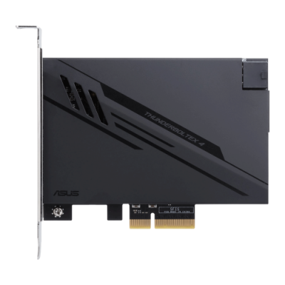 ASUS ThunderboltEX 4 tarjeta y adaptador de interfaz Interno Mini DisplayPort PCIe Thunderbolt USB 20 USB 32 Gen 2 31 Gen 2