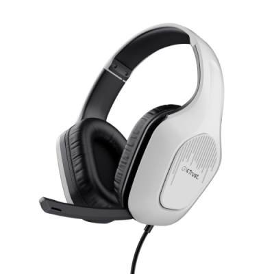 Trust GXT 415PS ZIROX Auriculares Alambrico Diadema Juego Negro Blanco