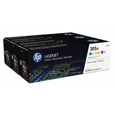 HP 305A TONER HP305A TRICOLOR CF370AM