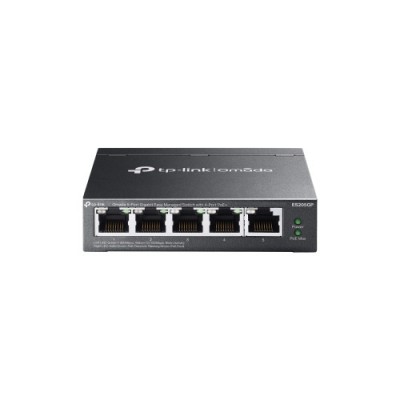 TP LINK OMADA 5 PORT GIGABIT EASY MANAGED SWITCH WITH 4 PORT POEPORT 4 GIGABIT POE PORTS 1 GIGABIT NON POE PORTSSPEC 8023AT AF 
