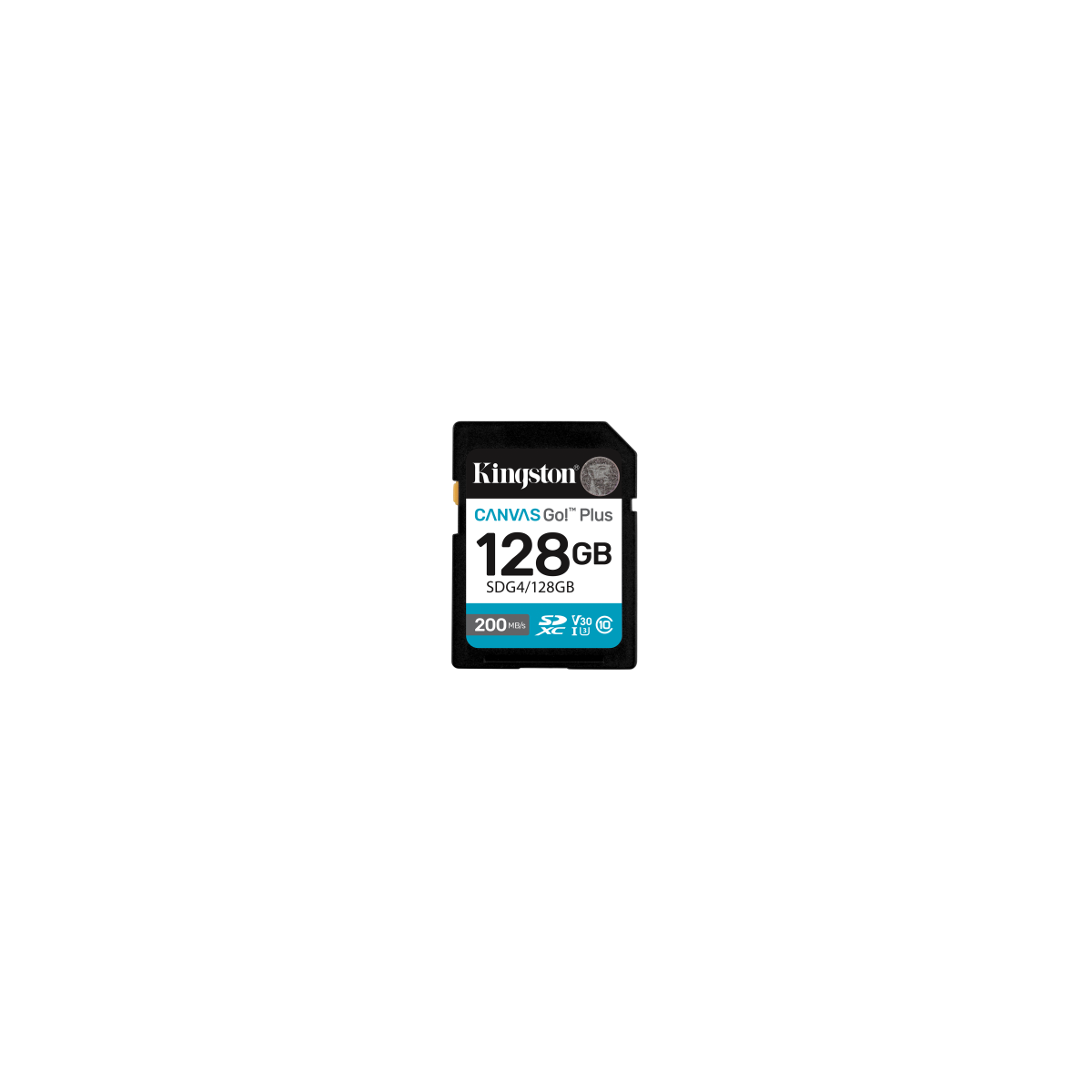 Kingston Technology 128GB SDXC Canvas Go Plus Gen4 200MB s C10 UHS I U3 V30