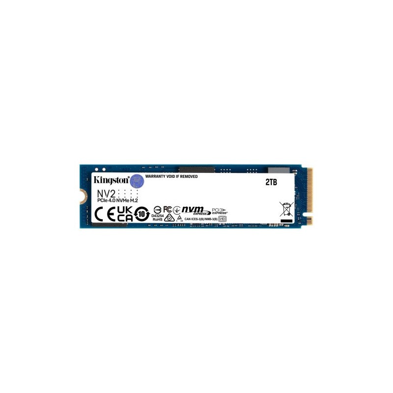 Kingston Technology NV2 M2 2000 GB PCI Express 40 NVMe