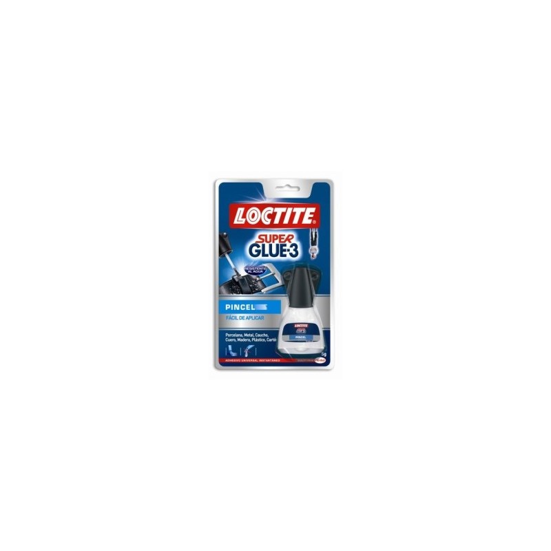 ADHESIVO INSTANTANEO SUPERGLUE3 BRUSH 5GR LOCTITE 2640969