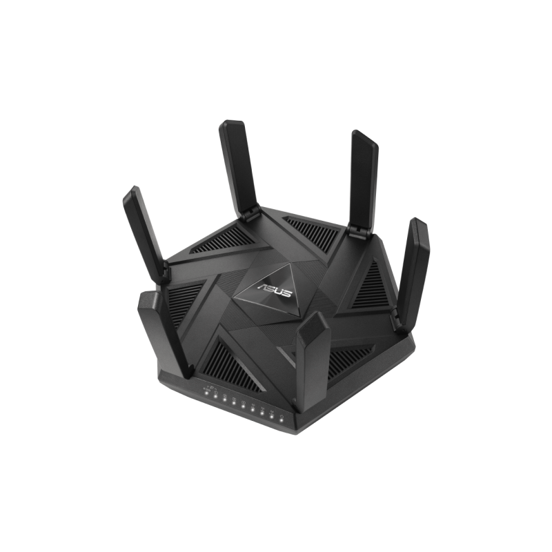 ASUS RT AXE7800 router inalambrico Tribanda 24 GHz 5 GHz 6 GHz Negro