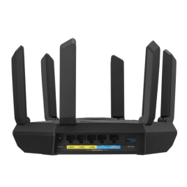 ASUS RT AXE7800 router inalambrico Tribanda 24 GHz 5 GHz 6 GHz Negro