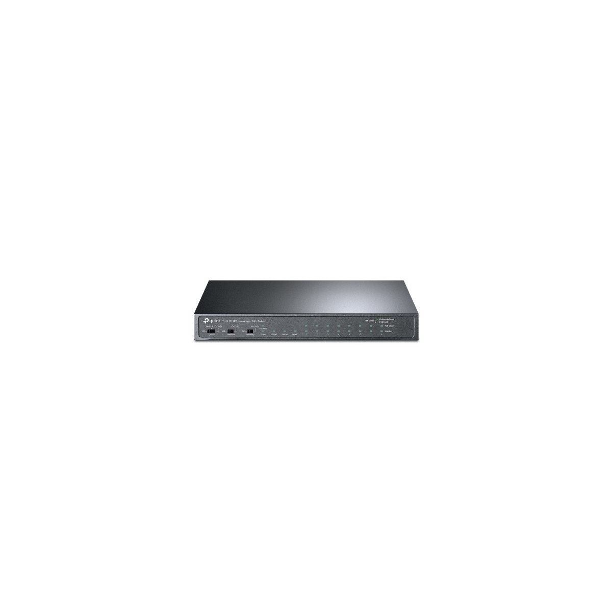 TP Link TL SL1311MP switch No administrado Fast Ethernet 10 100 Energia sobre Ethernet PoE Negro