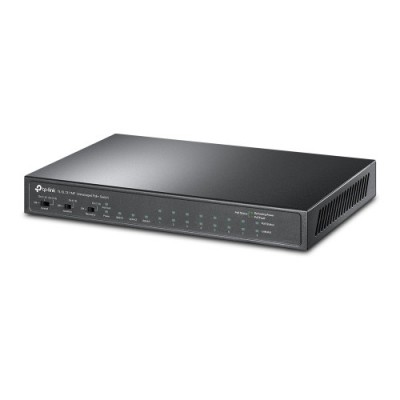 TP Link TL SL1311MP switch No administrado Fast Ethernet 10 100 Energia sobre Ethernet PoE Negro