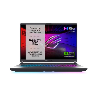 ASUS ROG Strix G18 G815LW S9046 Ordenador Portatil Gaming de 18 WQXGA 240Hz Core Ultra 9 275HX 32GB RAM 1TB SSD RTX 5080 16GB S