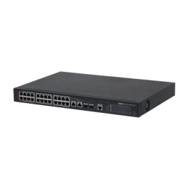 DH PFS4226 24ET 360 V3 DAHUA SWITCH L2 HI POE 20 GESTIONABLE 24 PUERTOS 10 100 2 UPLINK COMBO GIGABIT SFP