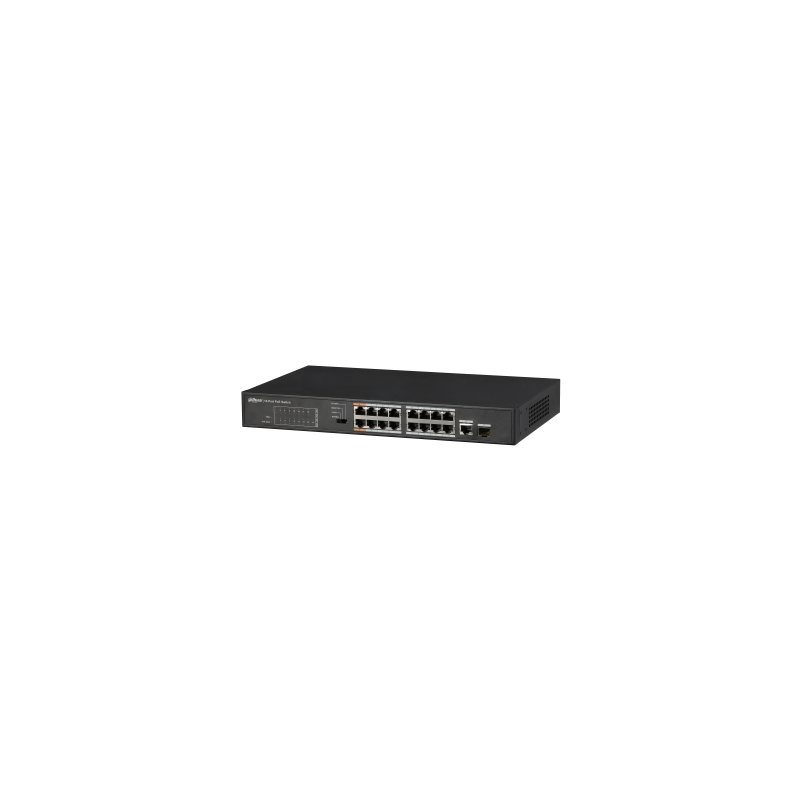 DH PFS3117 16ET 135 DAHUA SWITCH POE 16 PUERTOS 1 PUERTO GIGABIT